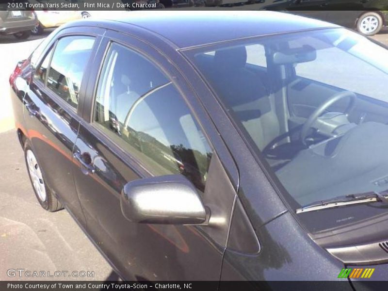 Flint Mica / Dark Charcoal 2010 Toyota Yaris Sedan