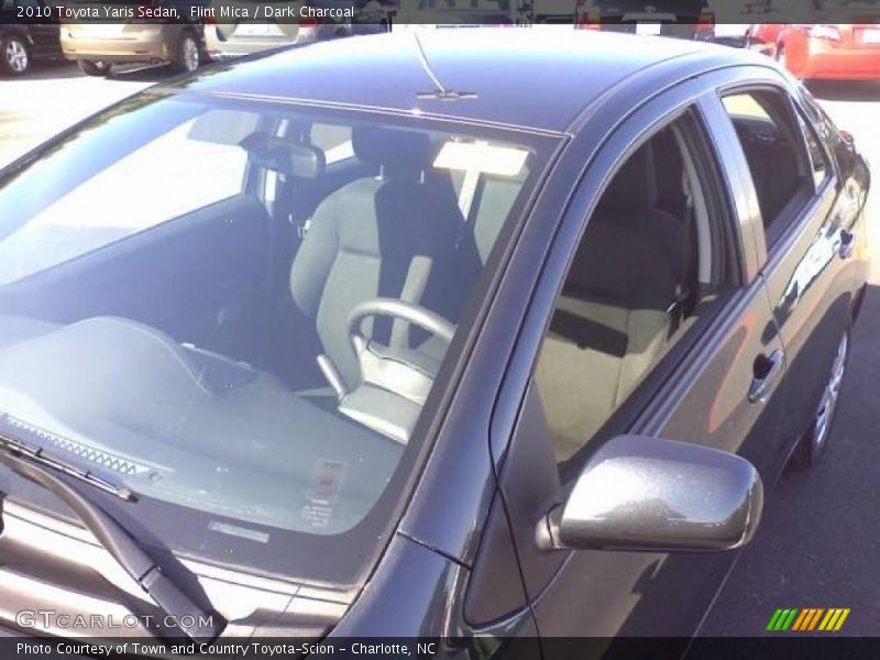 Flint Mica / Dark Charcoal 2010 Toyota Yaris Sedan