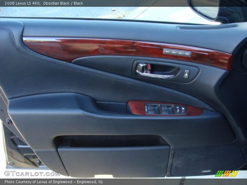 Obsidian Black / Black 2008 Lexus LS 460