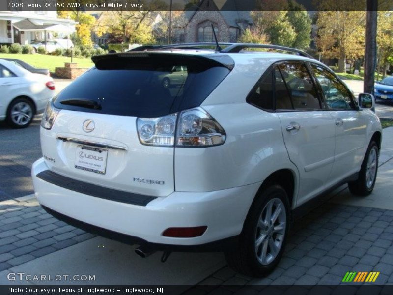 Crystal White / Ivory 2008 Lexus RX 350 AWD