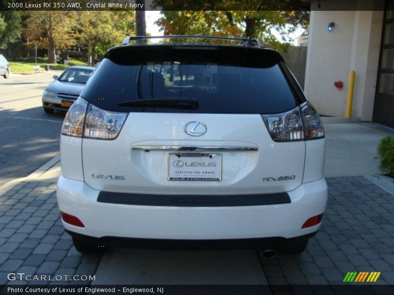 Crystal White / Ivory 2008 Lexus RX 350 AWD