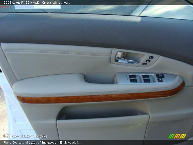 Crystal White / Ivory 2008 Lexus RX 350 AWD