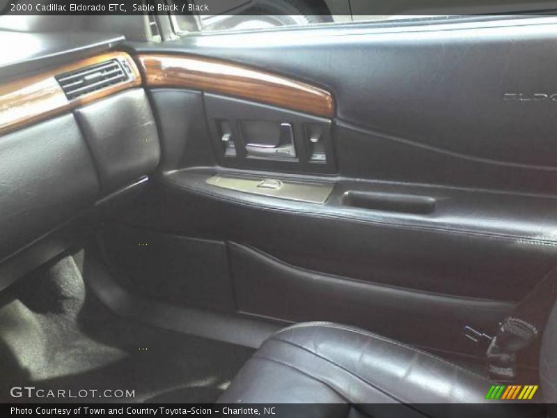  2000 Eldorado ETC Black Interior