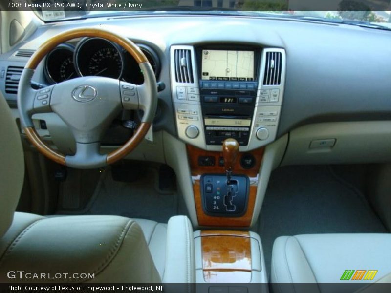 Crystal White / Ivory 2008 Lexus RX 350 AWD