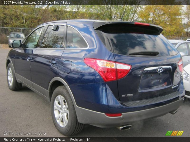 Deep Blue / Beige 2007 Hyundai Veracruz GLS