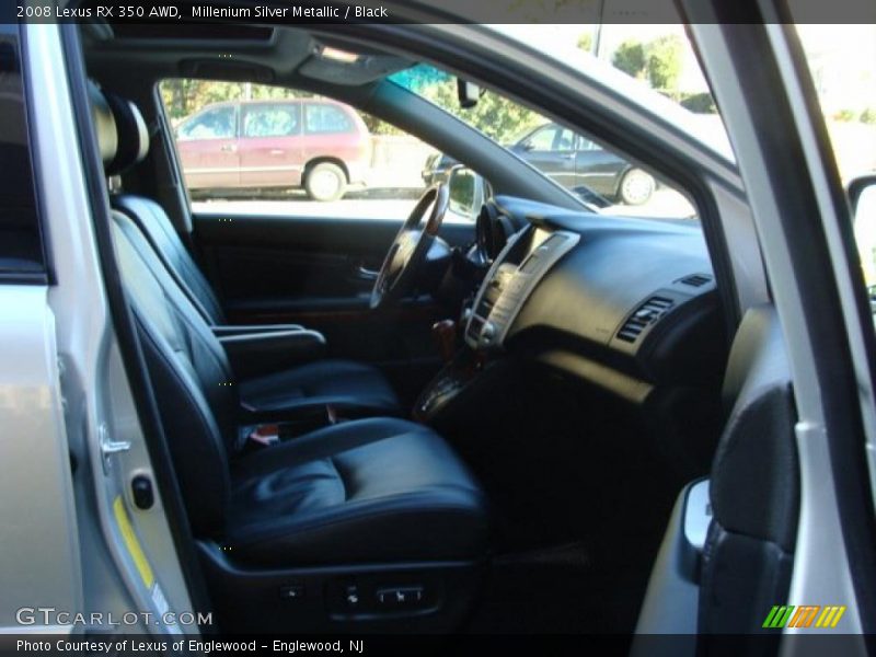 Millenium Silver Metallic / Black 2008 Lexus RX 350 AWD