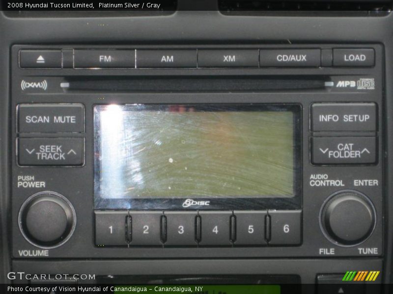 Controls of 2008 Tucson Limited