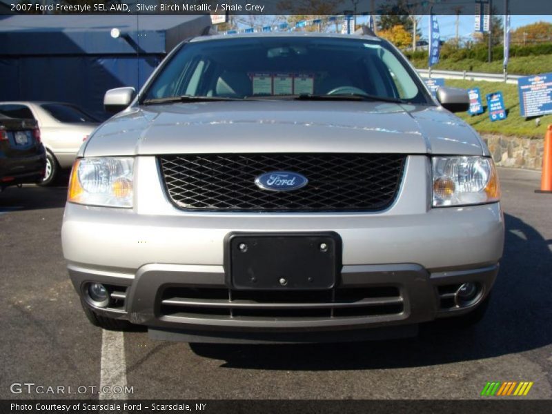 Silver Birch Metallic / Shale Grey 2007 Ford Freestyle SEL AWD