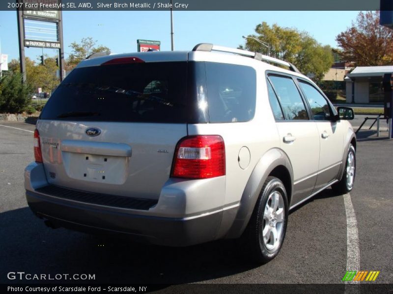 Silver Birch Metallic / Shale Grey 2007 Ford Freestyle SEL AWD