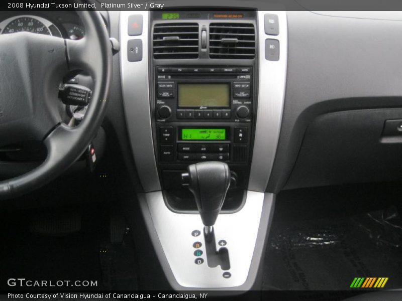Controls of 2008 Tucson Limited