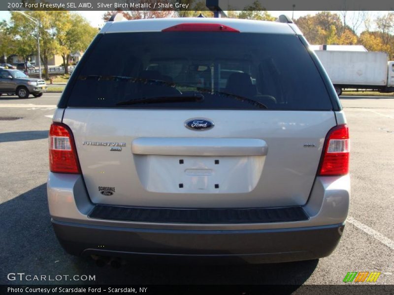 Silver Birch Metallic / Shale Grey 2007 Ford Freestyle SEL AWD