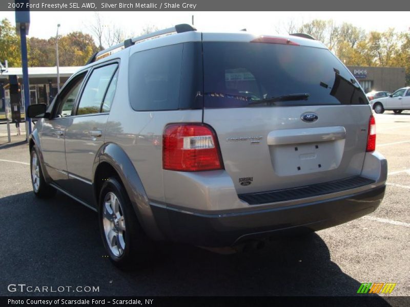 Silver Birch Metallic / Shale Grey 2007 Ford Freestyle SEL AWD