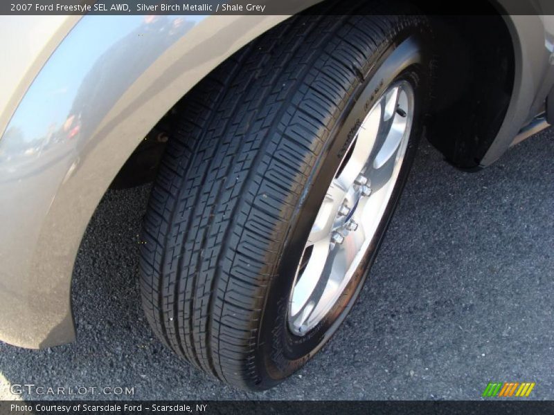 Silver Birch Metallic / Shale Grey 2007 Ford Freestyle SEL AWD