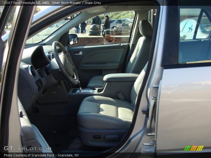 Silver Birch Metallic / Shale Grey 2007 Ford Freestyle SEL AWD