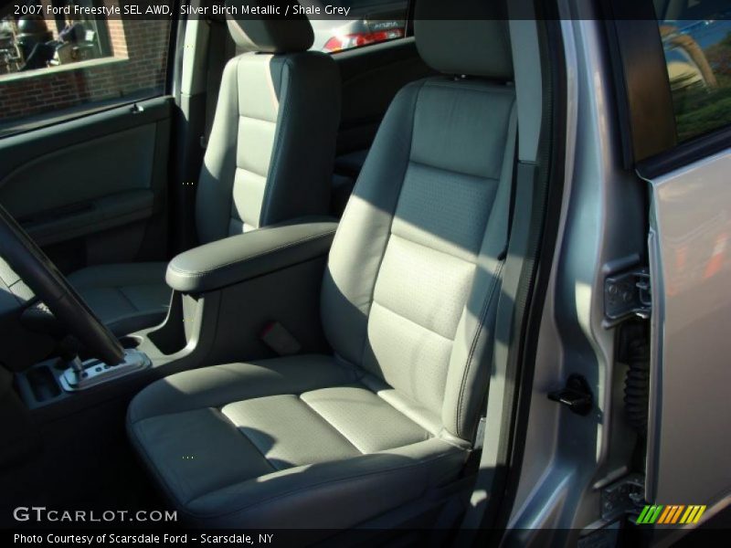 Silver Birch Metallic / Shale Grey 2007 Ford Freestyle SEL AWD