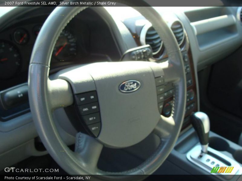 Silver Birch Metallic / Shale Grey 2007 Ford Freestyle SEL AWD