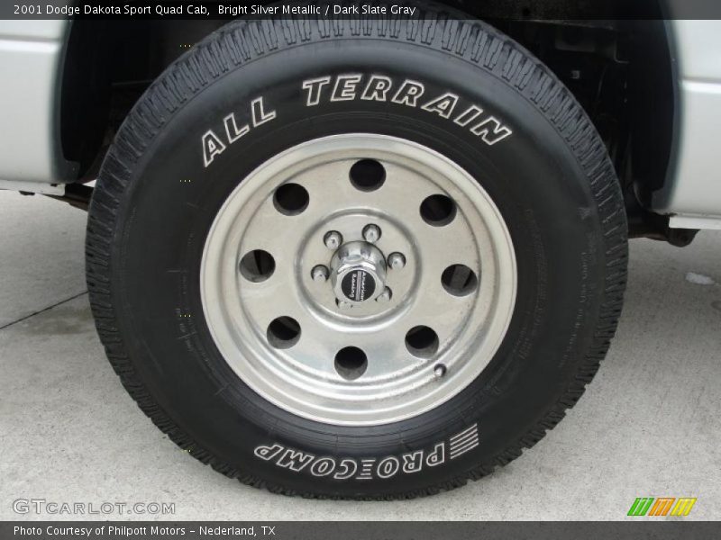 Custom Wheels of 2001 Dakota Sport Quad Cab
