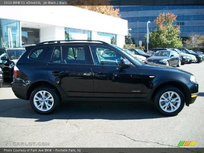 Jet Black / Black 2010 BMW X3 xDrive30i