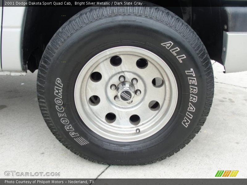 Custom Wheels of 2001 Dakota Sport Quad Cab