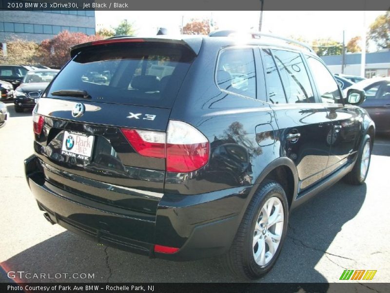 Jet Black / Black 2010 BMW X3 xDrive30i