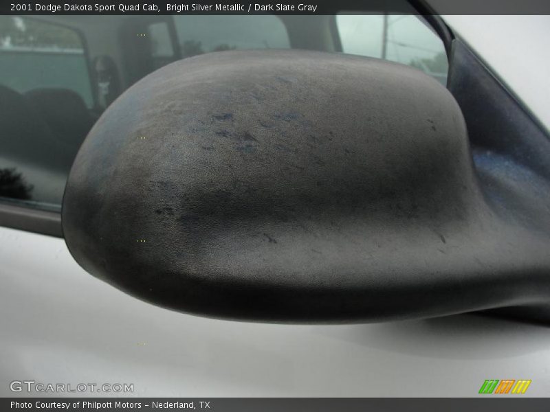 Bright Silver Metallic / Dark Slate Gray 2001 Dodge Dakota Sport Quad Cab