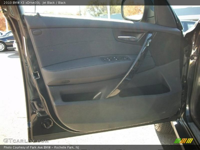 Jet Black / Black 2010 BMW X3 xDrive30i