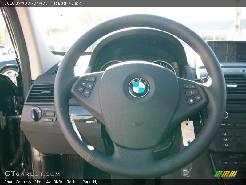 Jet Black / Black 2010 BMW X3 xDrive30i