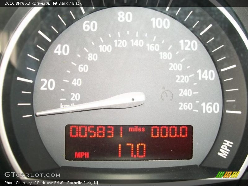 Jet Black / Black 2010 BMW X3 xDrive30i