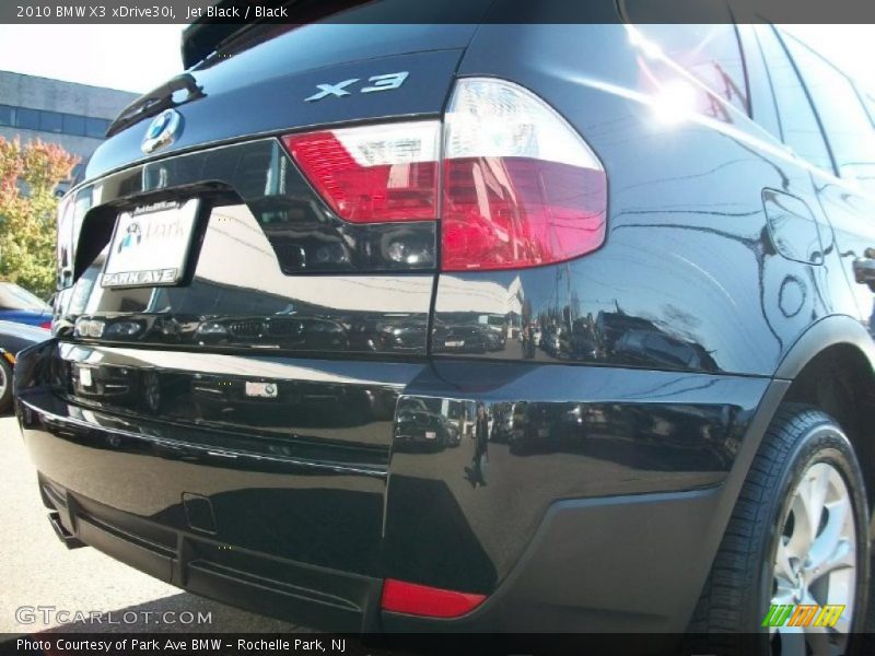 Jet Black / Black 2010 BMW X3 xDrive30i