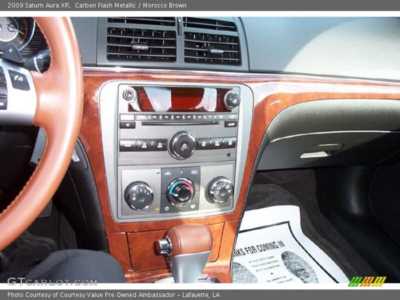 Carbon Flash Metallic / Morocco Brown 2009 Saturn Aura XR