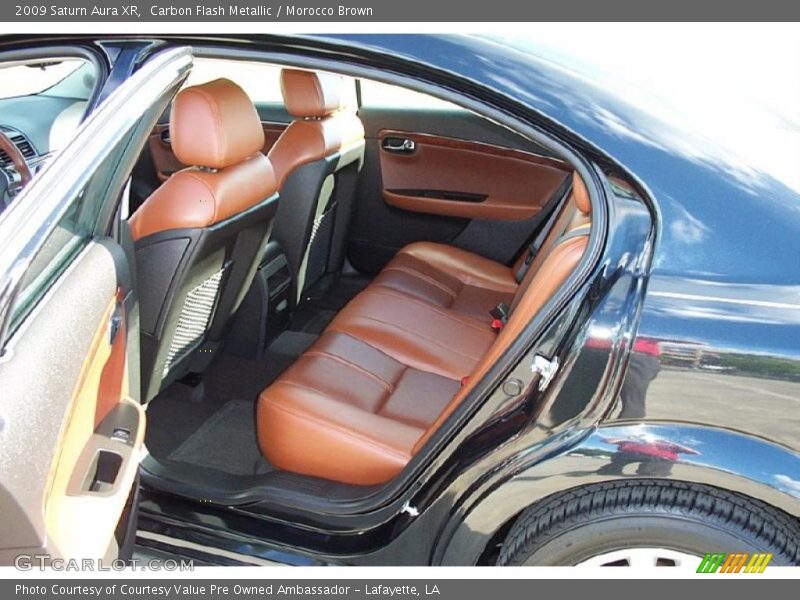 Carbon Flash Metallic / Morocco Brown 2009 Saturn Aura XR