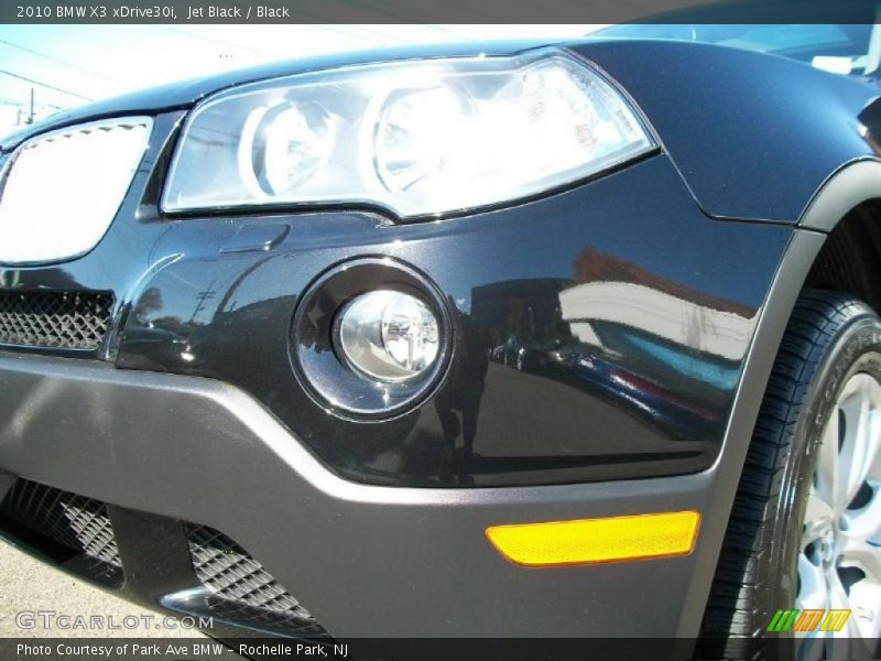 Jet Black / Black 2010 BMW X3 xDrive30i