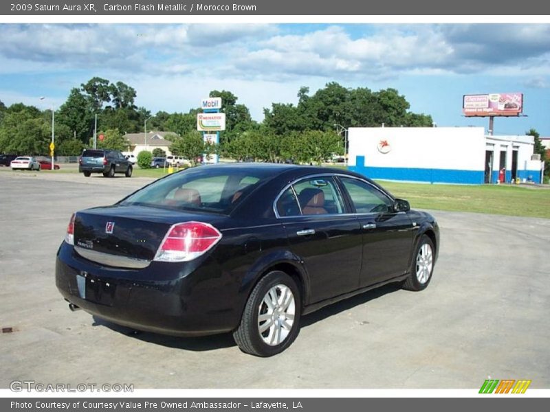 Carbon Flash Metallic / Morocco Brown 2009 Saturn Aura XR