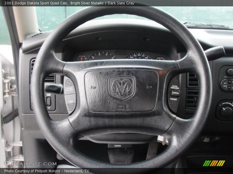  2001 Dakota Sport Quad Cab Steering Wheel