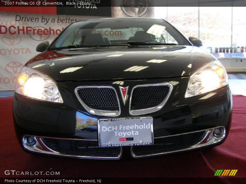 Black / Ebony 2007 Pontiac G6 GT Convertible