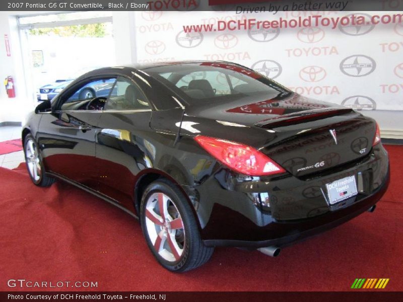 Black / Ebony 2007 Pontiac G6 GT Convertible