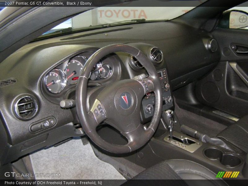 Black / Ebony 2007 Pontiac G6 GT Convertible