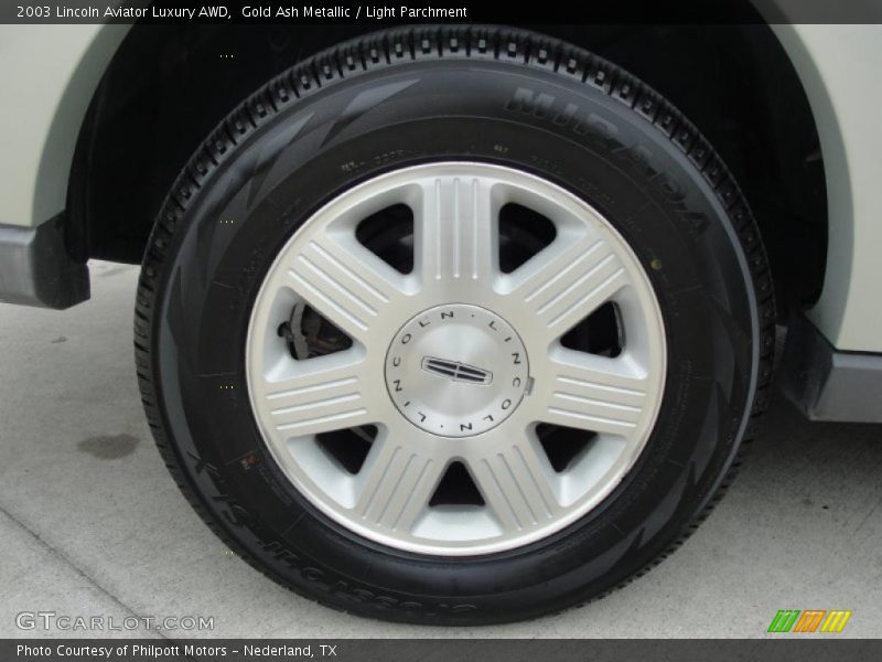  2003 Aviator Luxury AWD Wheel