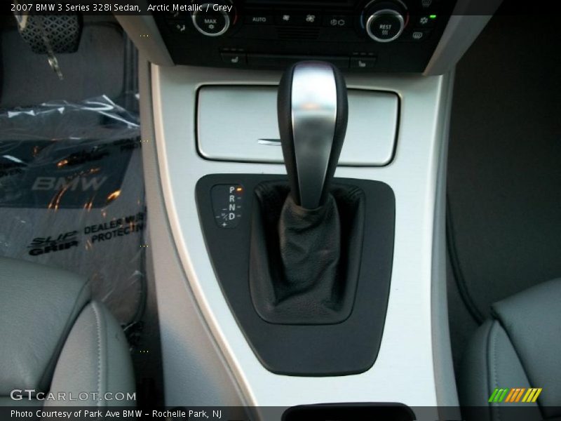 Arctic Metallic / Grey 2007 BMW 3 Series 328i Sedan
