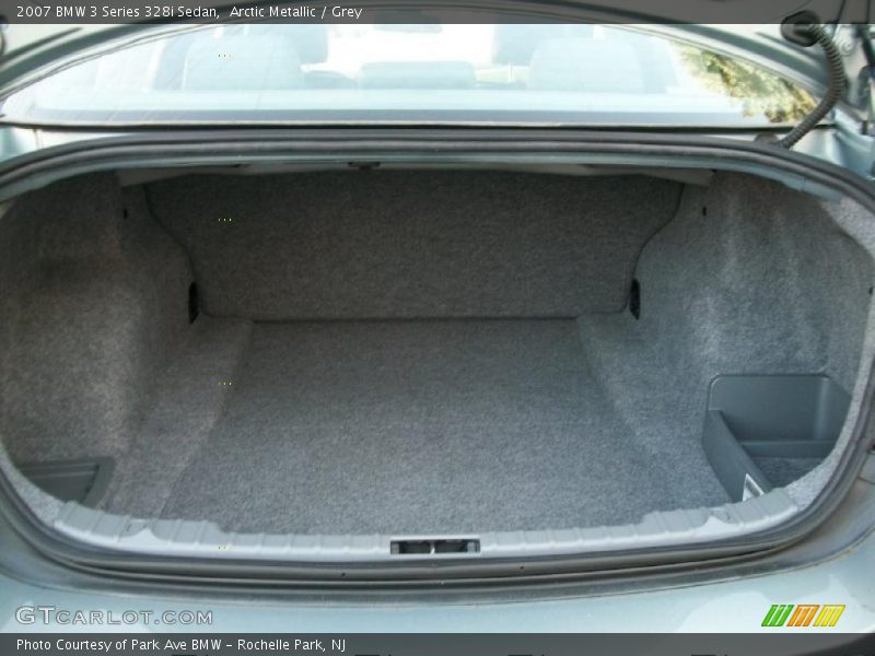Arctic Metallic / Grey 2007 BMW 3 Series 328i Sedan