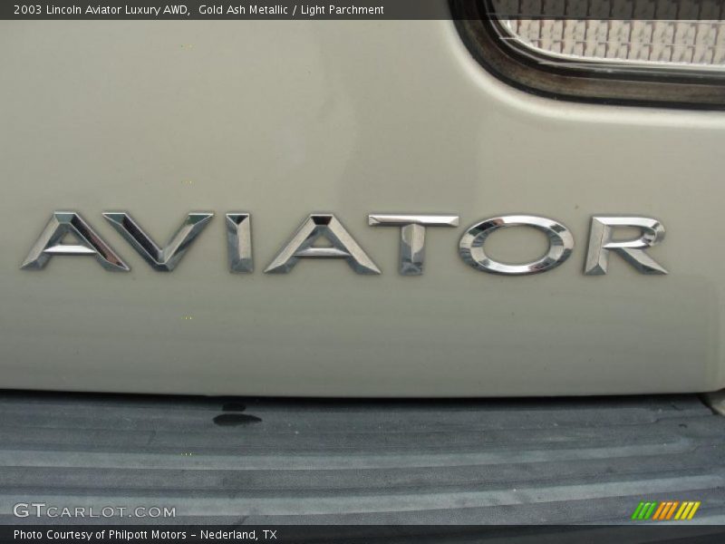  2003 Aviator Luxury AWD Logo