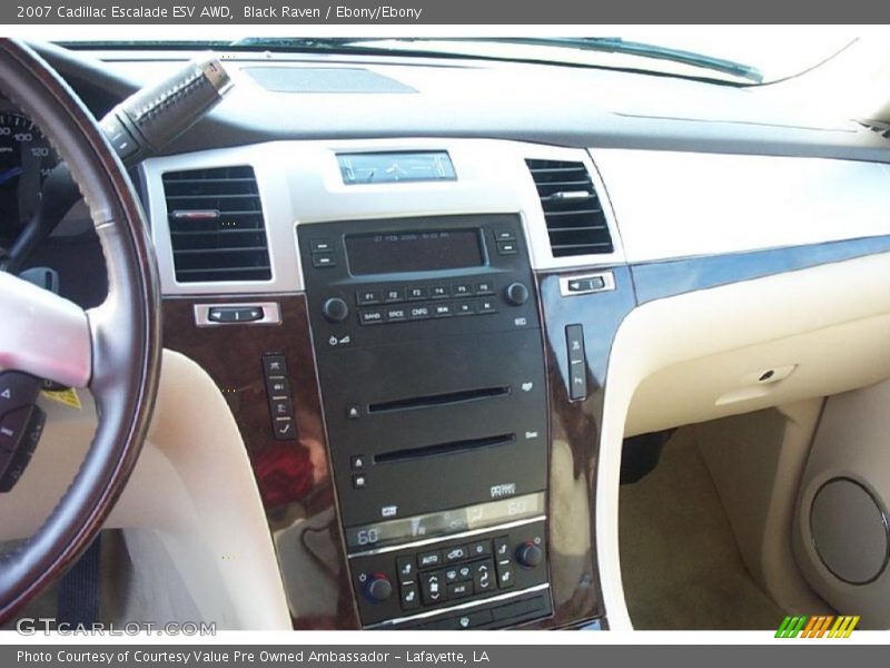 Black Raven / Ebony/Ebony 2007 Cadillac Escalade ESV AWD
