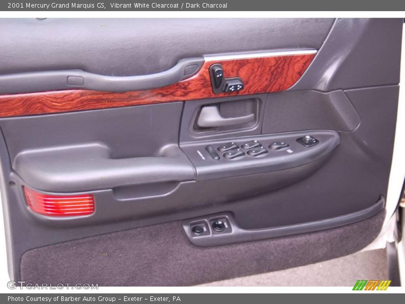 Vibrant White Clearcoat / Dark Charcoal 2001 Mercury Grand Marquis GS