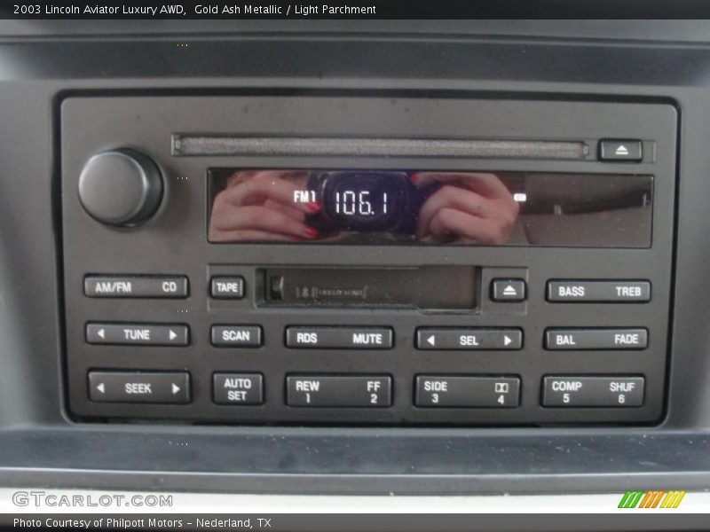 Controls of 2003 Aviator Luxury AWD