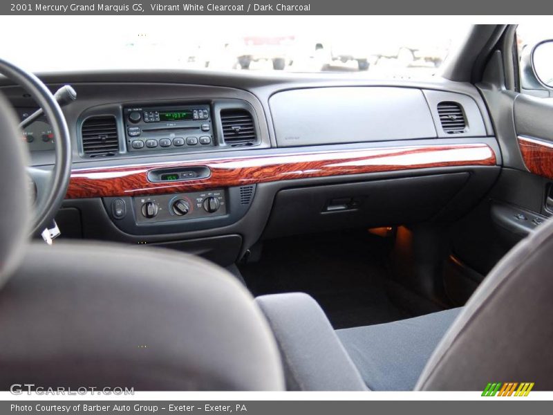 Vibrant White Clearcoat / Dark Charcoal 2001 Mercury Grand Marquis GS