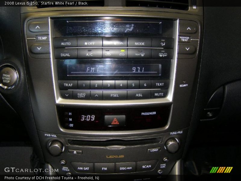 Controls of 2008 IS 250