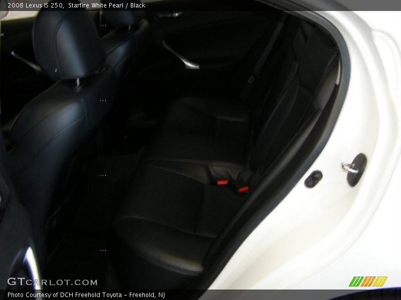 Starfire White Pearl / Black 2008 Lexus IS 250