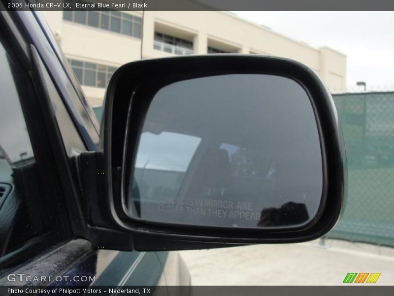 Eternal Blue Pearl / Black 2005 Honda CR-V LX