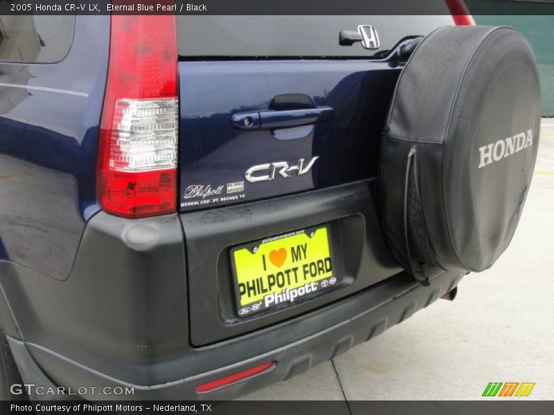 Eternal Blue Pearl / Black 2005 Honda CR-V LX