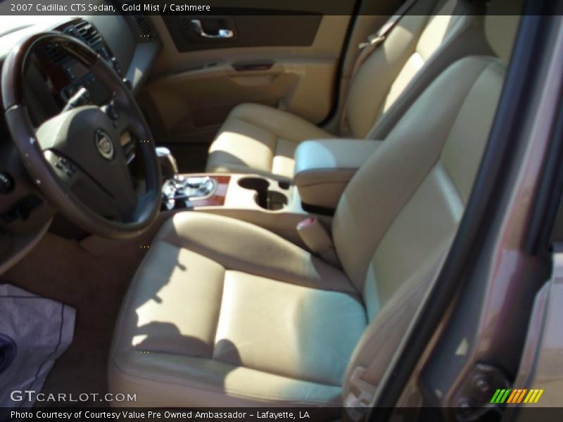 Gold Mist / Cashmere 2007 Cadillac CTS Sedan